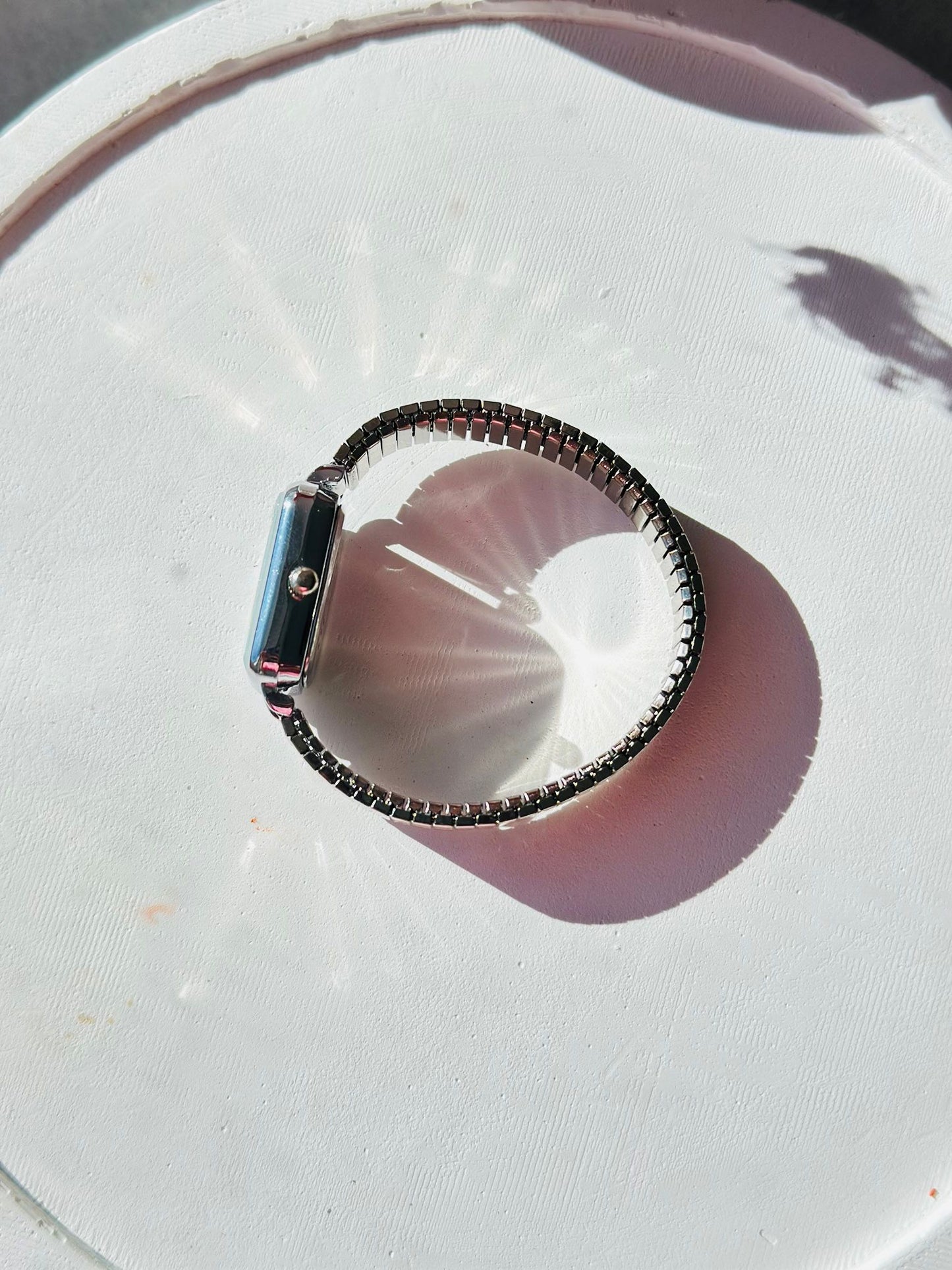 Arven metal yay kordon, zarif, şık, minimal kadın kol saati