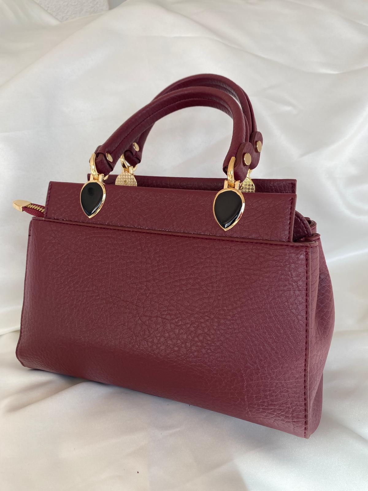 Luna Çift Gözlü Zarif Tasarımlı Uzun Askılı El ve Omuz Kadın Çantası