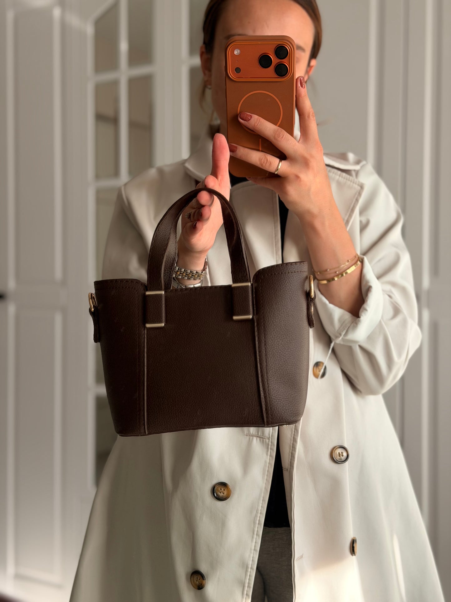 MİSHA ÇOK GÖZLÜ KADIN EL VE OMUZ ÇANTASI