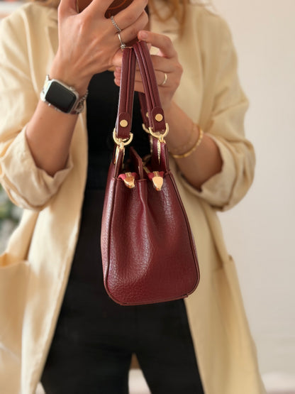 Luna Çift Gözlü Zarif Tasarımlı Uzun Askılı El ve Omuz Kadın Çantası