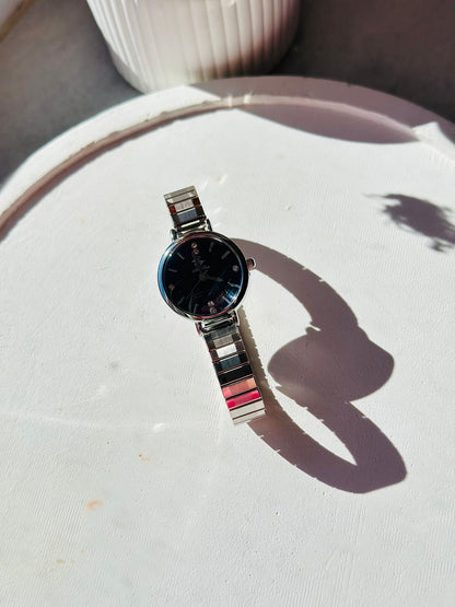 Mira metal yay kordonlu zarif, şık, minimal kadın kol saati