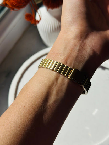 Nora Gold renk metal ray kordon, zarif, şık, minimal, Kadın Kol Saati