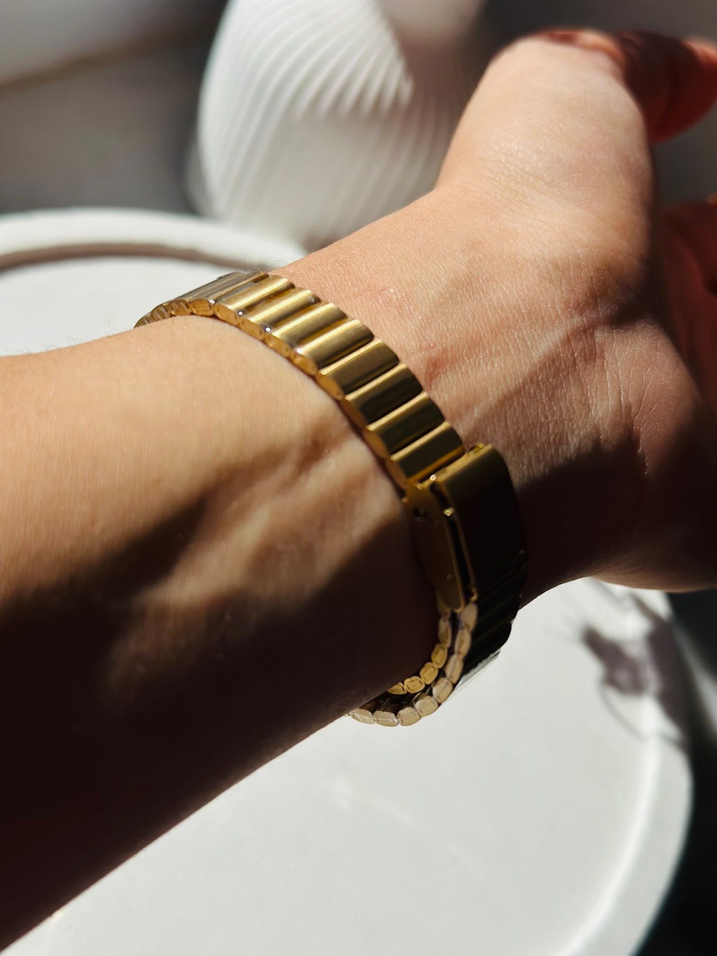 Nora Gold renk metal ray kordon, zarif, şık, minimal, Kadın Kol Saati