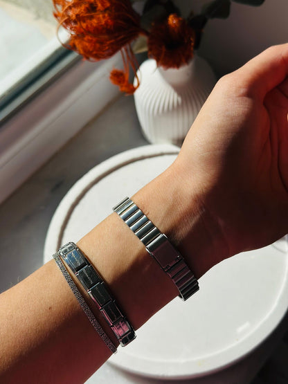 Nora Gümüş renk metal ray kordon, zarif, minimal, şık Kadın Kol Saati