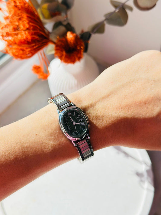 Sude metal yay kordon,zarif, şık, minimal kadın kol saati