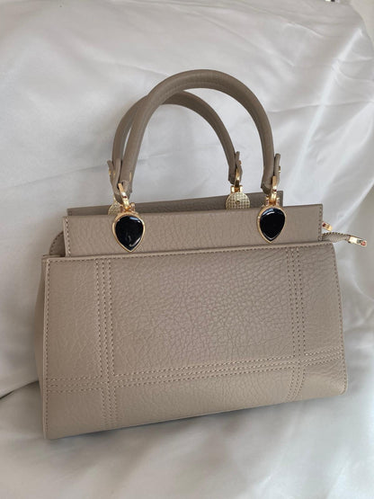 Luna Çift Gözlü Zarif Tasarımlı Uzun Askılı El ve Omuz Kadın Çantası