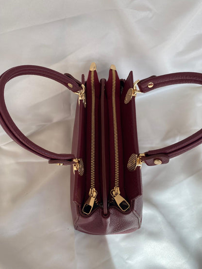 Luna Çift Gözlü Zarif Tasarımlı Uzun Askılı El ve Omuz Kadın Çantası