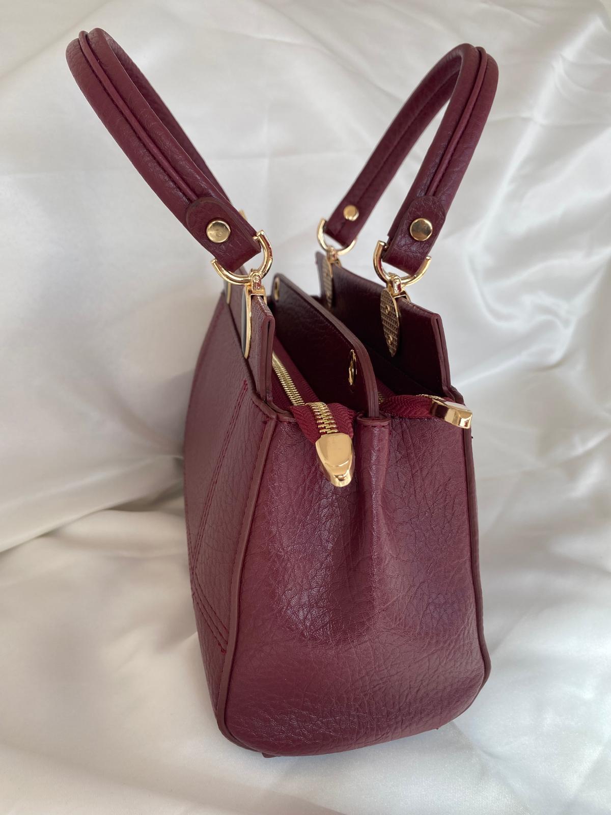 Luna Çift Gözlü Zarif Tasarımlı Uzun Askılı El ve Omuz Kadın Çantası