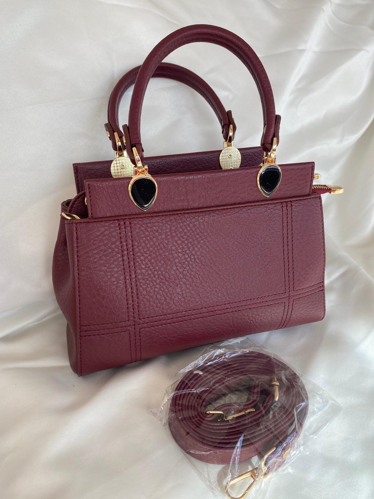 Luna Çift Gözlü Zarif Tasarımlı Uzun Askılı El ve Omuz Kadın Çantası