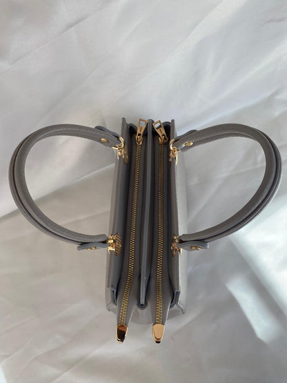 Luna Çift Gözlü Zarif Tasarımlı Uzun Askılı El ve Omuz Kadın Çantası