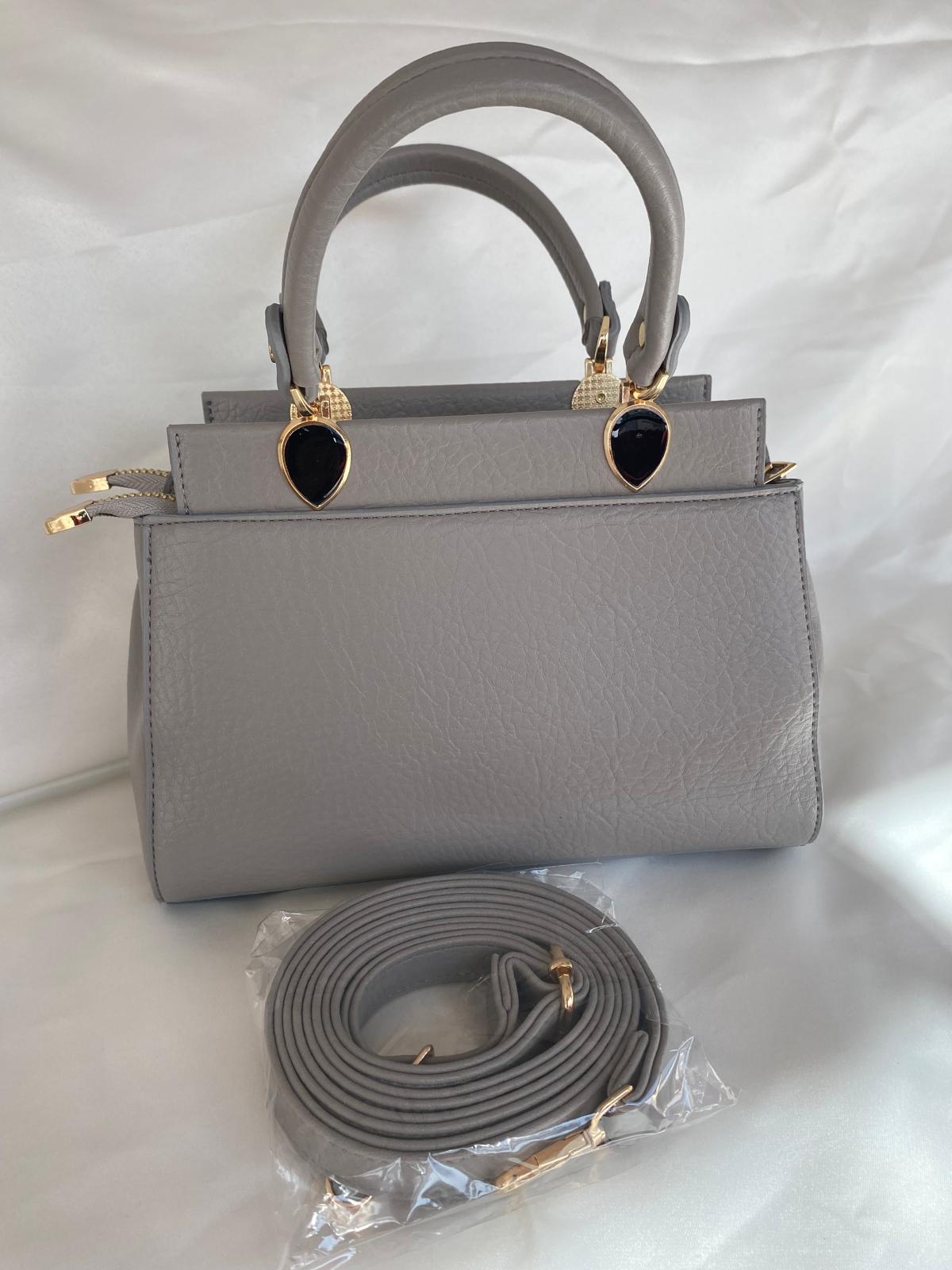 Luna Çift Gözlü Zarif Tasarımlı Uzun Askılı El ve Omuz Kadın Çantası