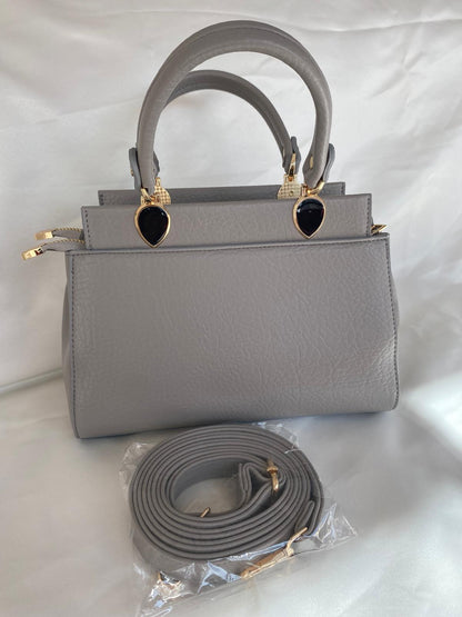 Luna Çift Gözlü Zarif Tasarımlı Uzun Askılı El ve Omuz Kadın Çantası