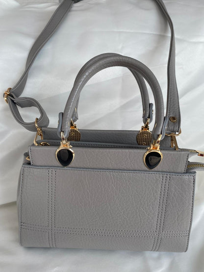 Luna Çift Gözlü Zarif Tasarımlı Uzun Askılı El ve Omuz Kadın Çantası