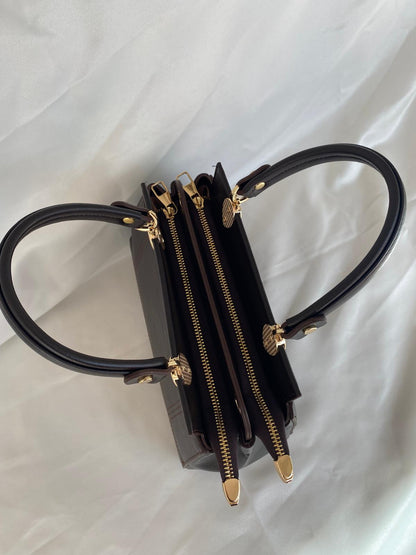 Luna Çift Gözlü Zarif Tasarımlı Uzun Askılı El ve Omuz Kadın Çantası