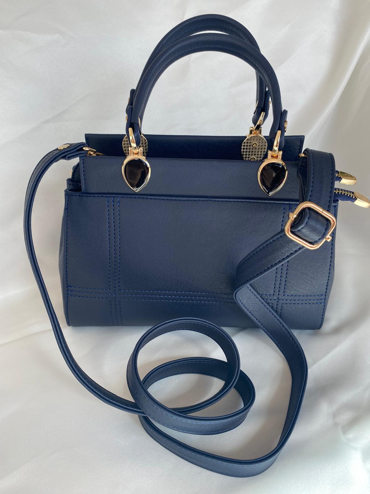 Luna Çift Gözlü Zarif Tasarımlı Uzun Askılı El ve Omuz Kadın Çantası