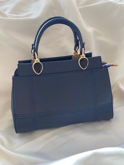 Luna Çift Gözlü Zarif Tasarımlı Uzun Askılı El ve Omuz Kadın Çantası