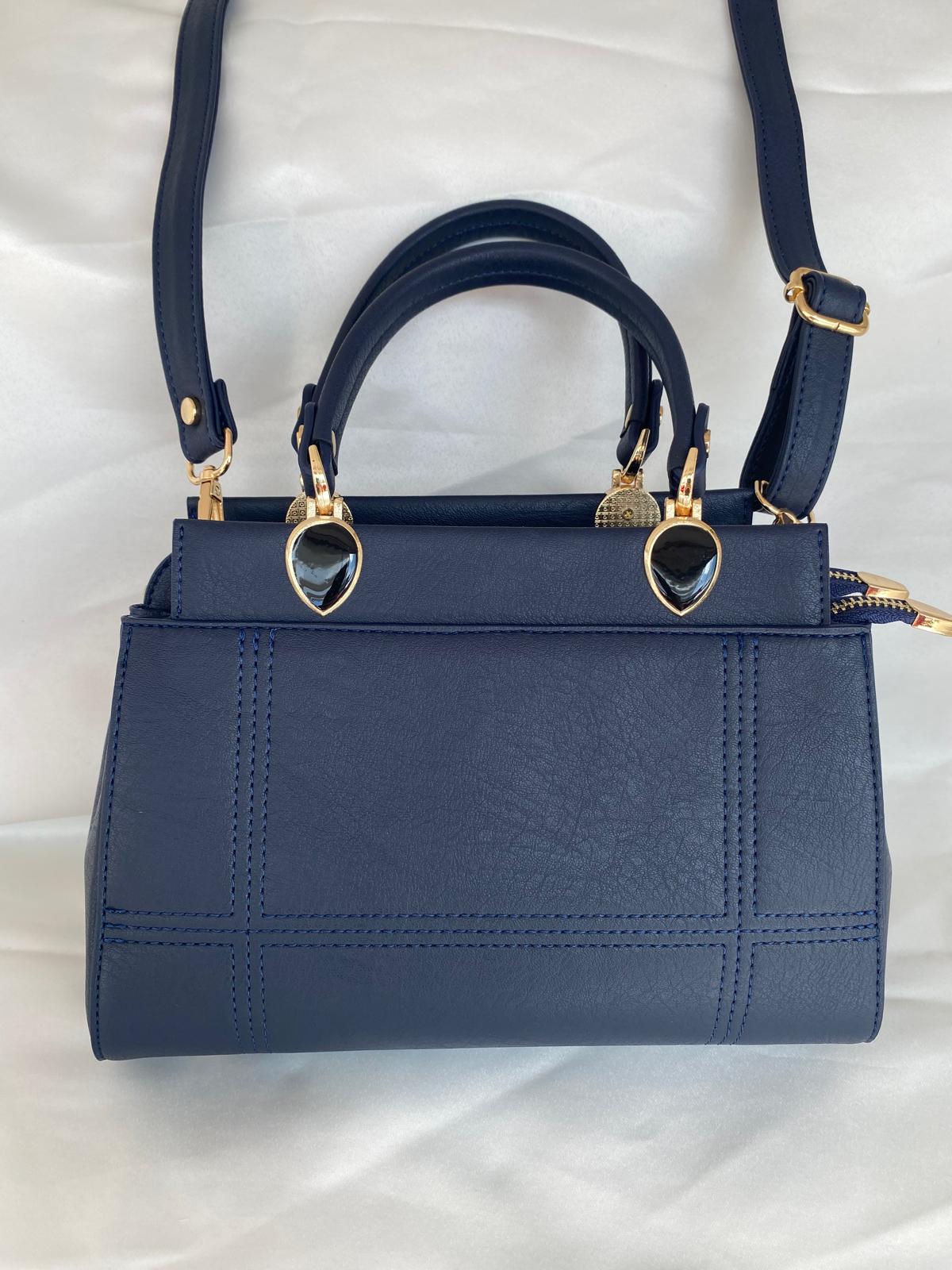 Luna Çift Gözlü Zarif Tasarımlı Uzun Askılı El ve Omuz Kadın Çantası