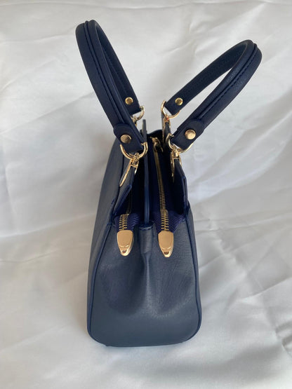 Luna Çift Gözlü Zarif Tasarımlı Uzun Askılı El ve Omuz Kadın Çantası