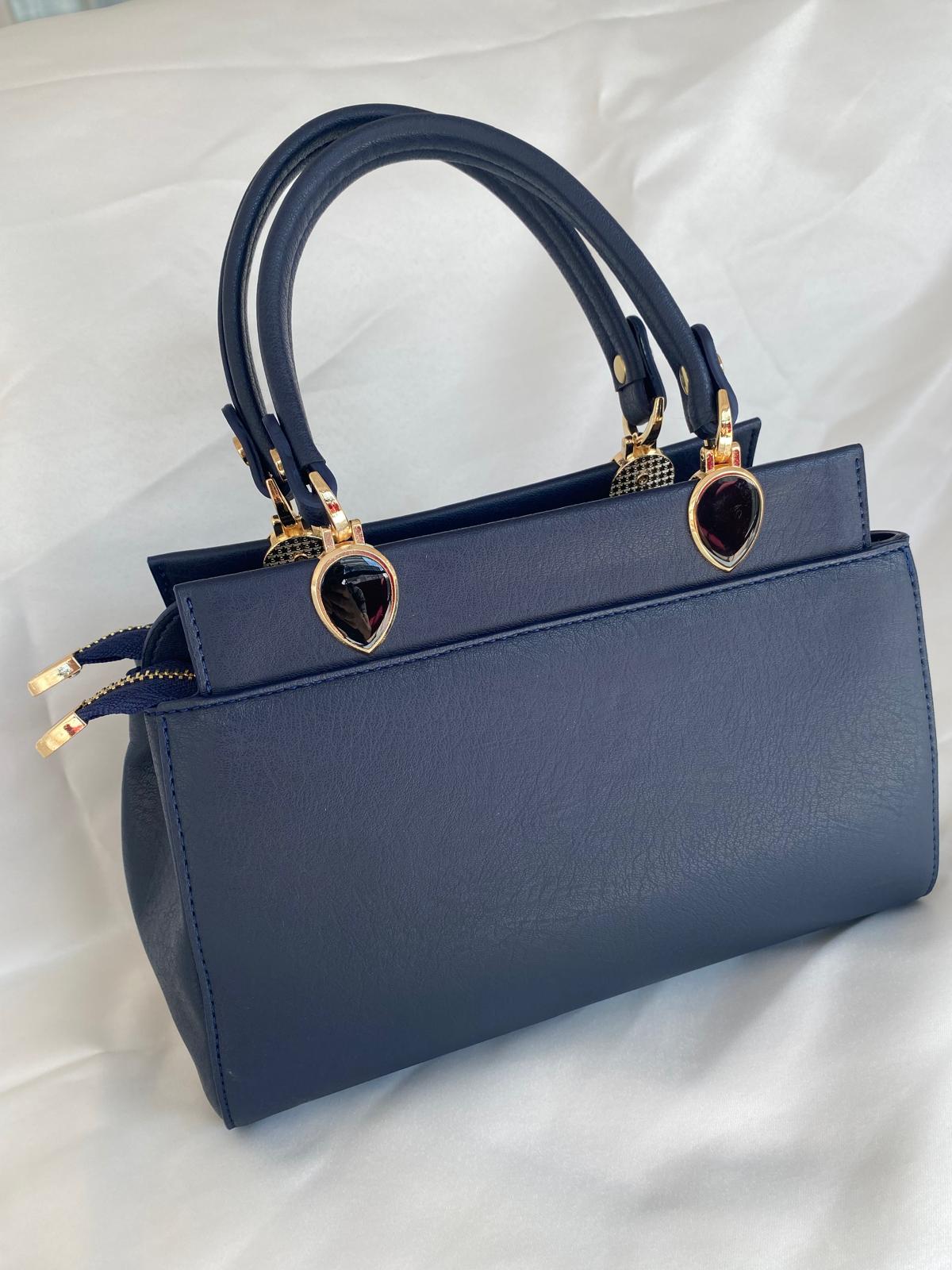 Luna Çift Gözlü Zarif Tasarımlı Uzun Askılı El ve Omuz Kadın Çantası