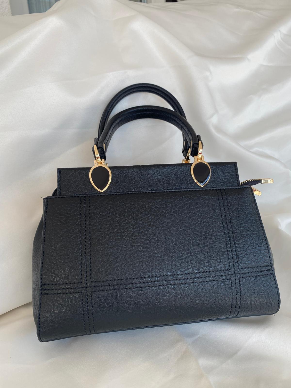 Luna Çift Gözlü Zarif Tasarımlı Uzun Askılı El ve Omuz Kadın Çantası