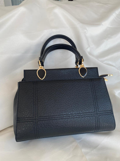 Luna Çift Gözlü Zarif Tasarımlı Uzun Askılı El ve Omuz Kadın Çantası