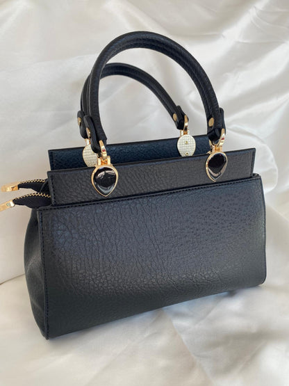 Luna Çift Gözlü Zarif Tasarımlı Uzun Askılı El ve Omuz Kadın Çantası