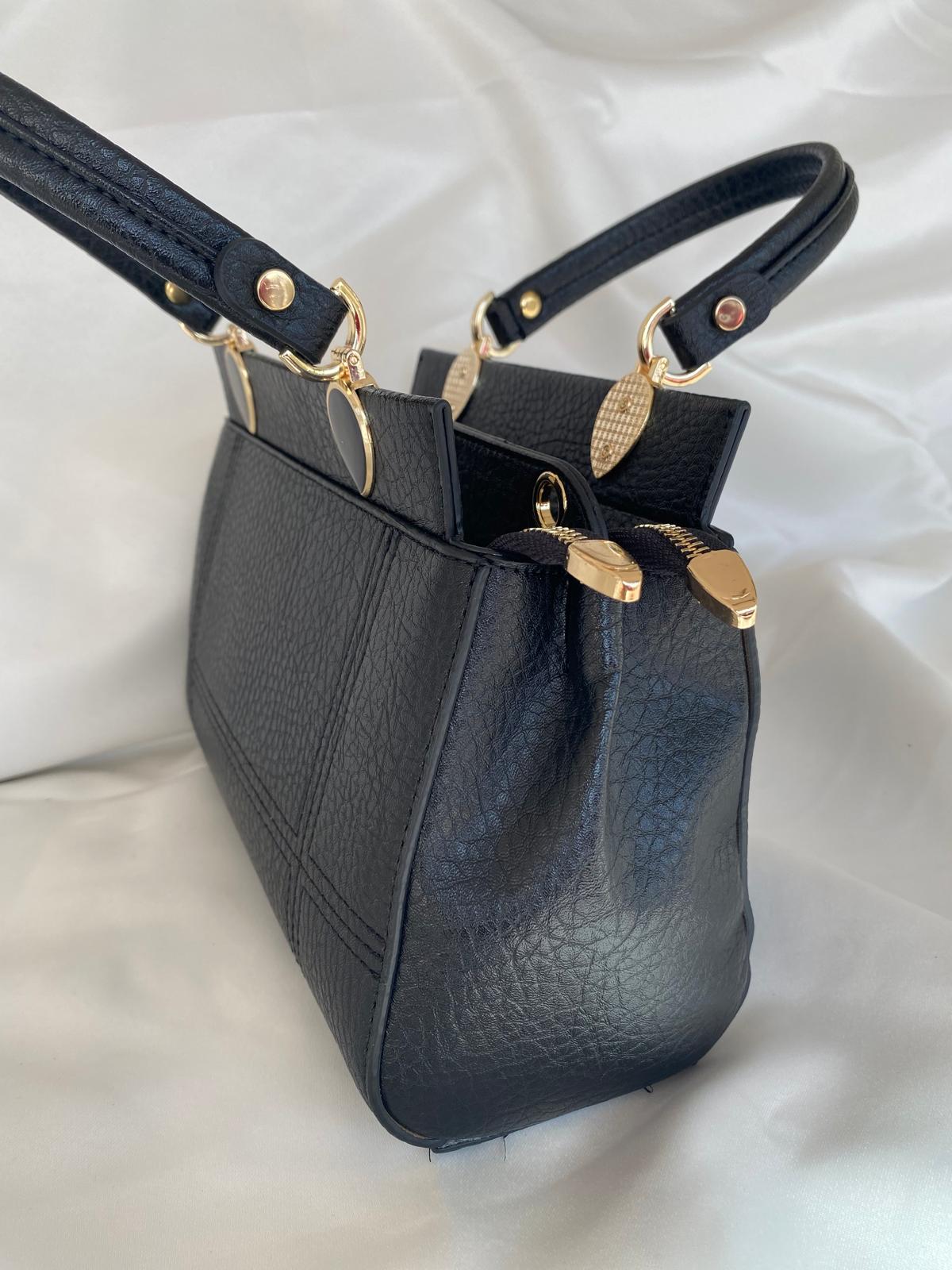 Luna Çift Gözlü Zarif Tasarımlı Uzun Askılı El ve Omuz Kadın Çantası