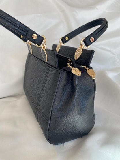 Luna Çift Gözlü Zarif Tasarımlı Uzun Askılı El ve Omuz Kadın Çantası