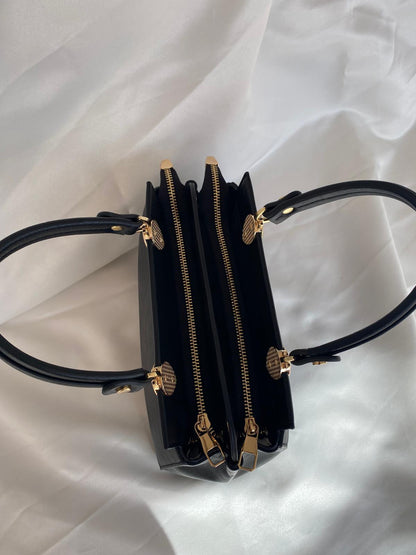 Luna Çift Gözlü Zarif Tasarımlı Uzun Askılı El ve Omuz Kadın Çantası