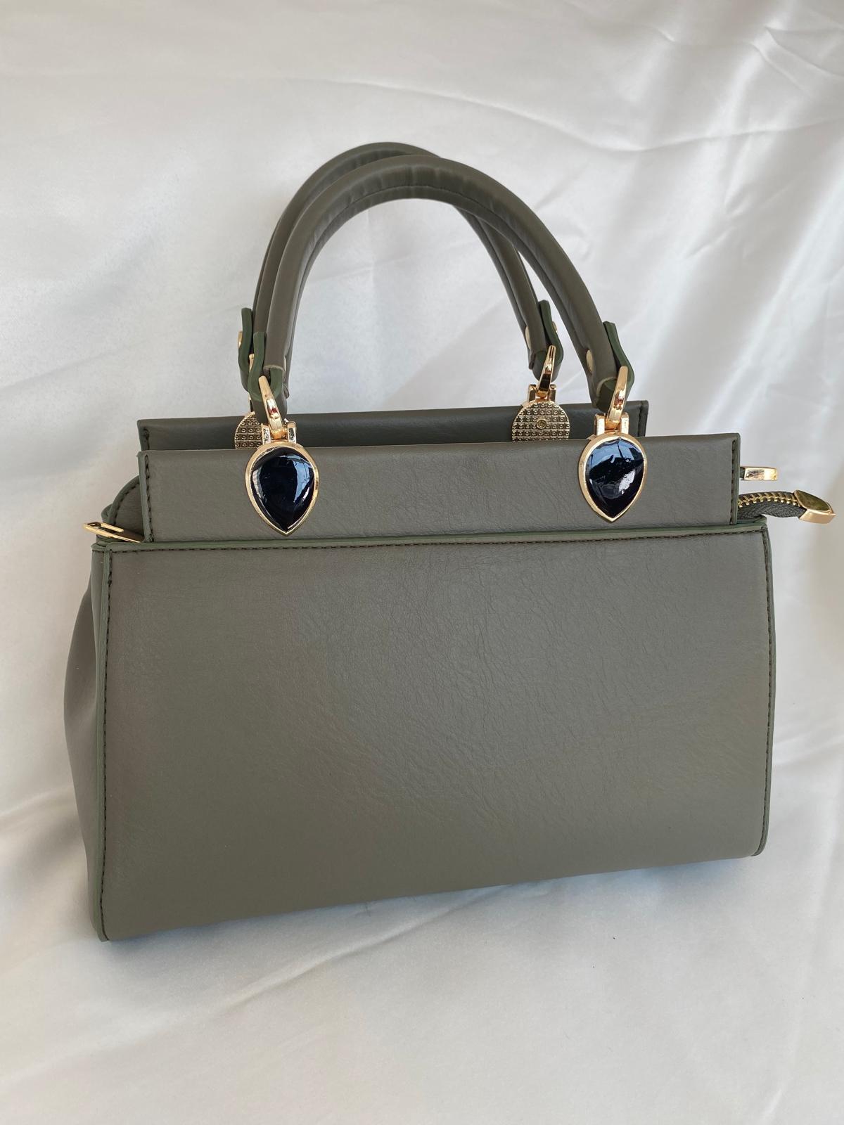 Luna Çift Gözlü Zarif Tasarımlı Uzun Askılı El ve Omuz Kadın Çantası