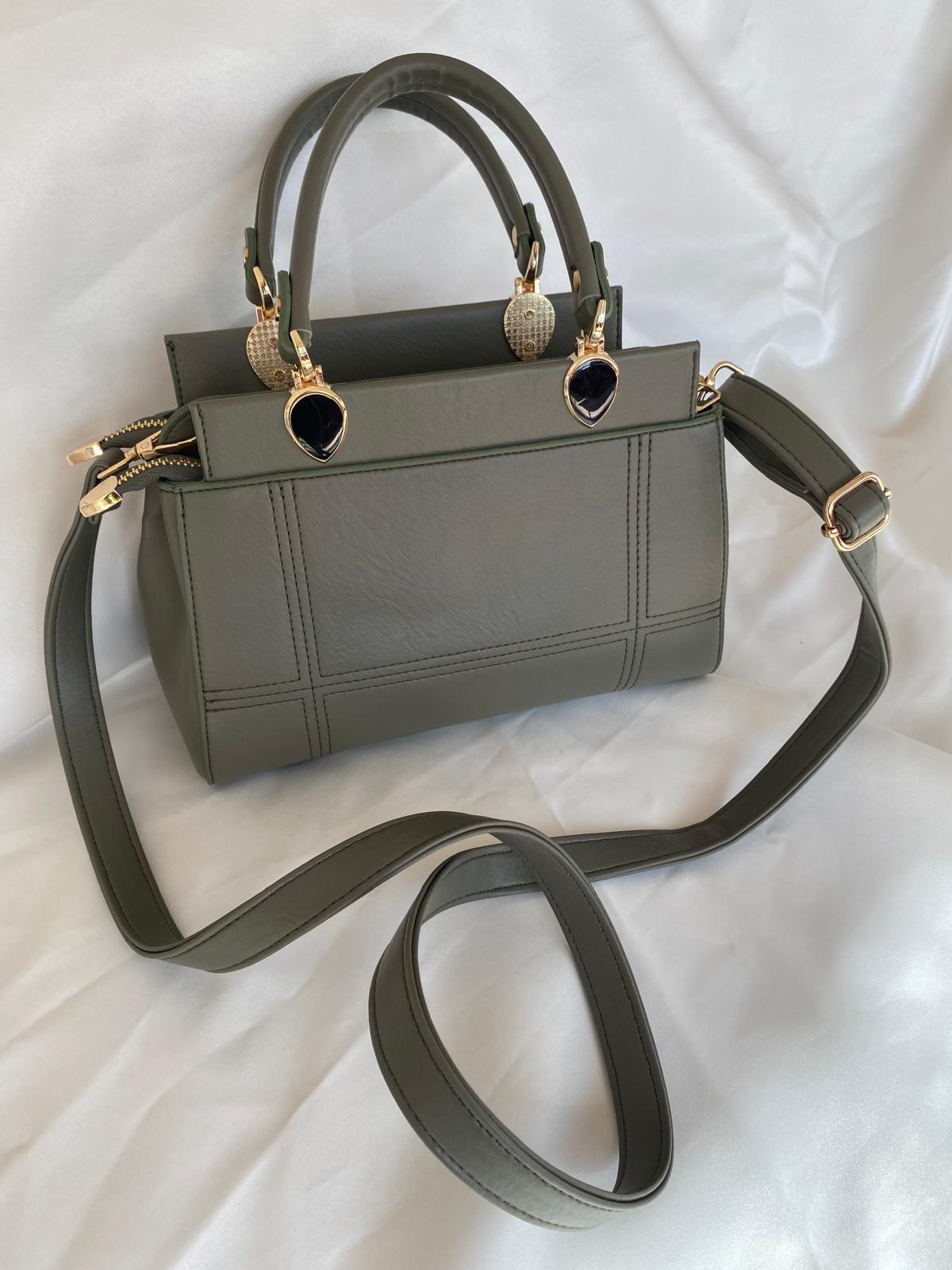 Luna Çift Gözlü Zarif Tasarımlı Uzun Askılı El ve Omuz Kadın Çantası