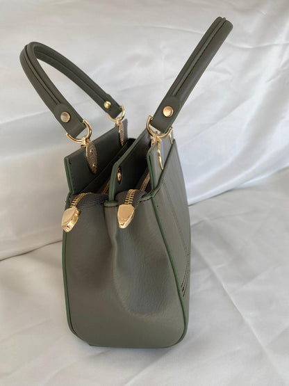 Luna Çift Gözlü Zarif Tasarımlı Uzun Askılı El ve Omuz Kadın Çantası