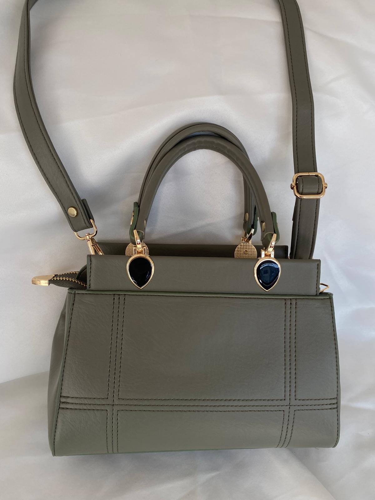 Luna Çift Gözlü Zarif Tasarımlı Uzun Askılı El ve Omuz Kadın Çantası